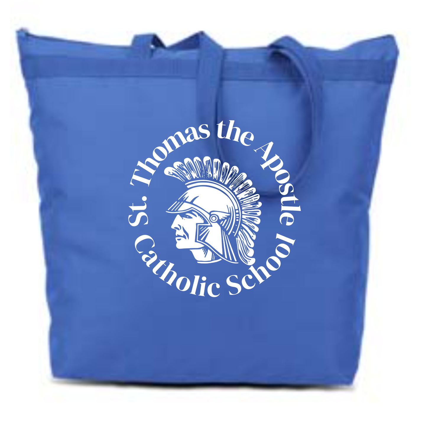 NEW! St. Thomas Trojans | Zippered Tote Bag