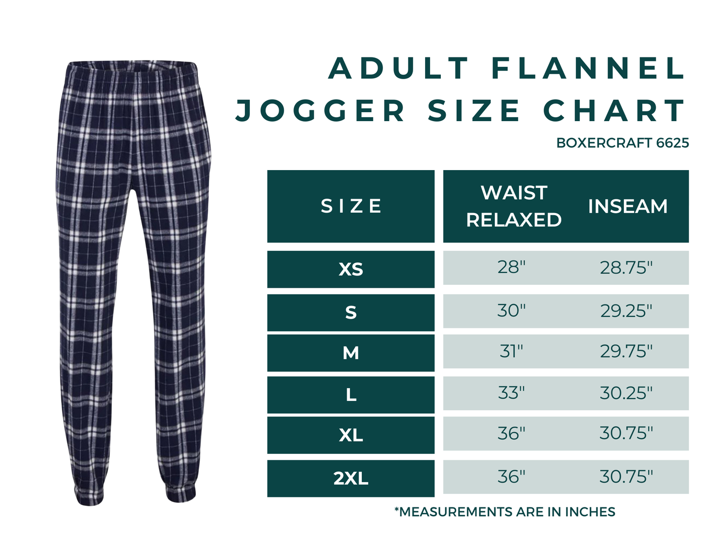 NEW! STS Trojans | Adult Flannel Jogger