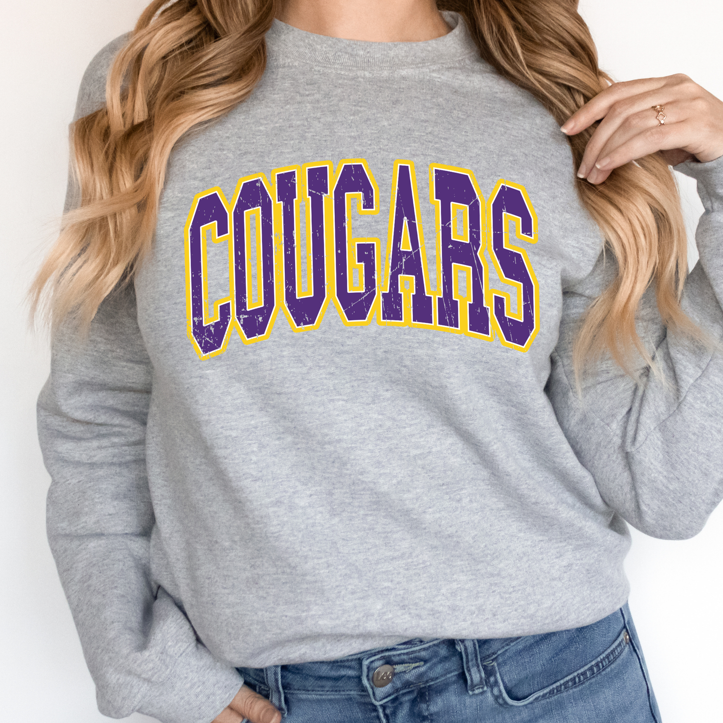 COUGARS | Adult Crewneck