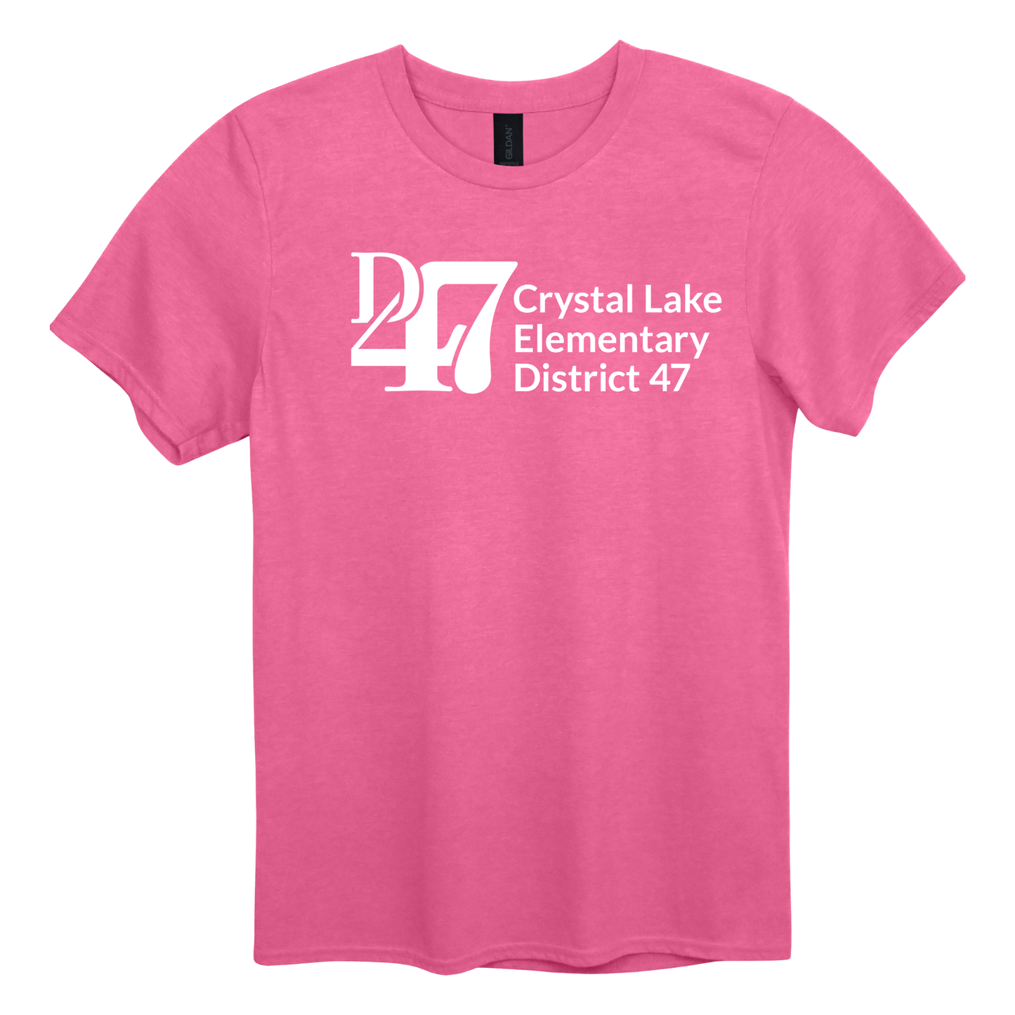 CL D47 Logo Horizontal White | Short Sleeve Adult Tee