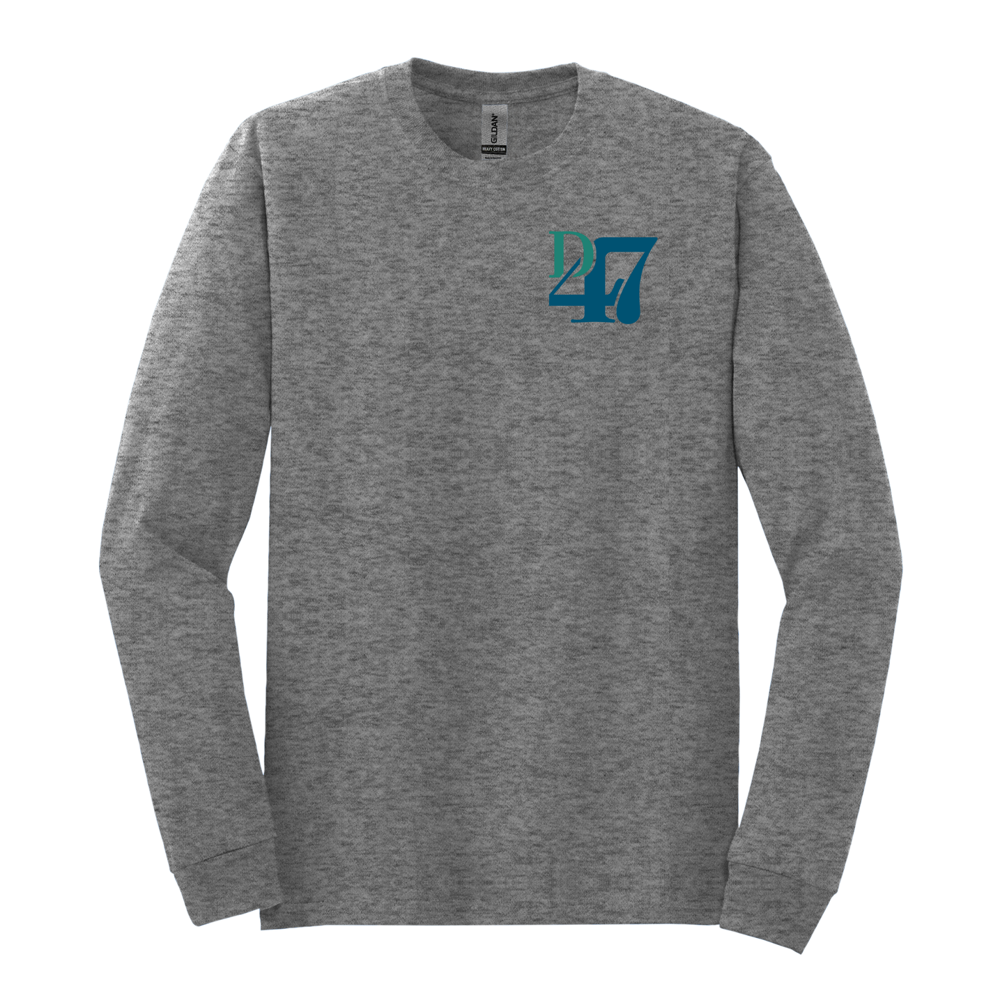 D47 Logo Full Color | Long Sleeve Adult Tee