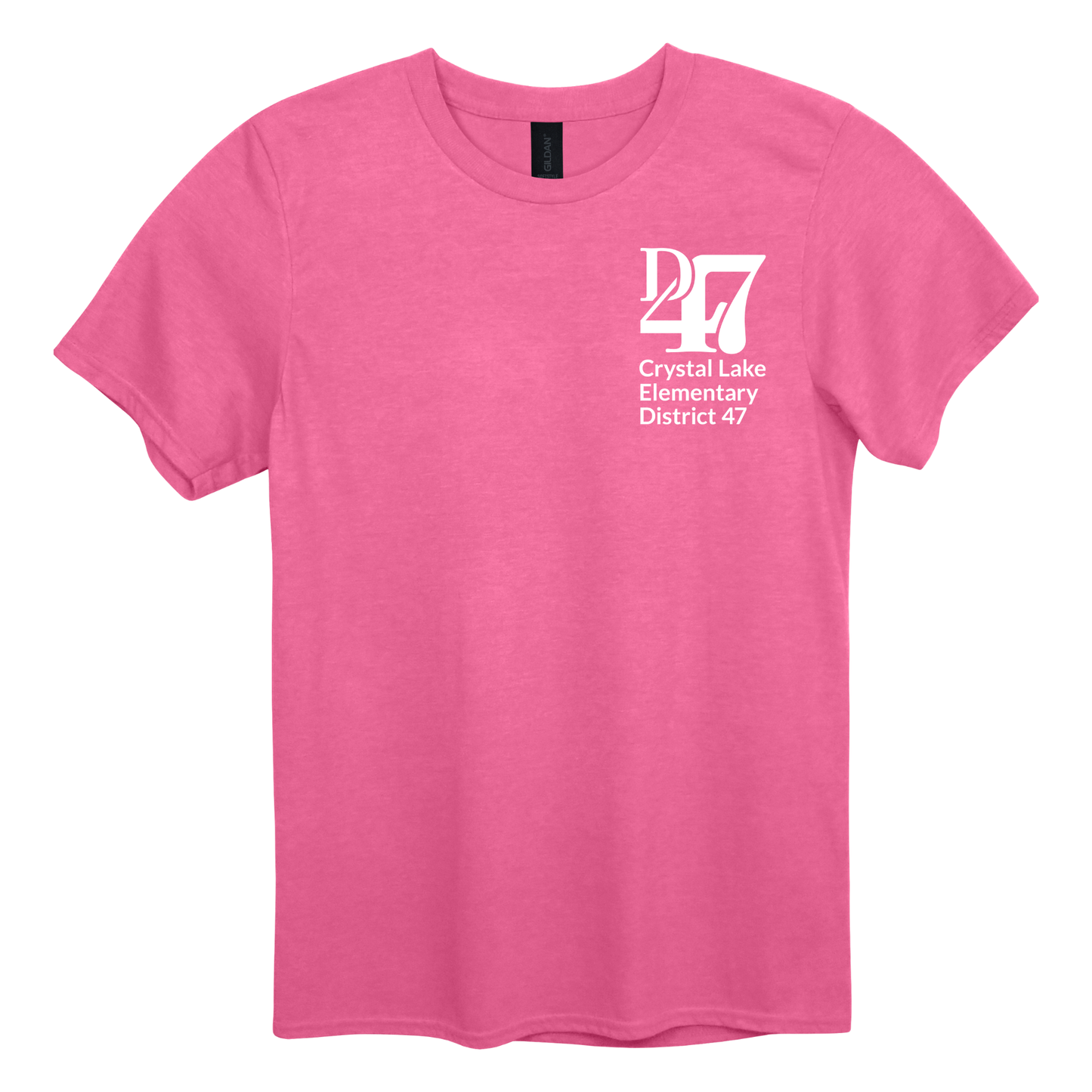 CL D47 Pocket Logo White | Short Sleeve Adult Tee