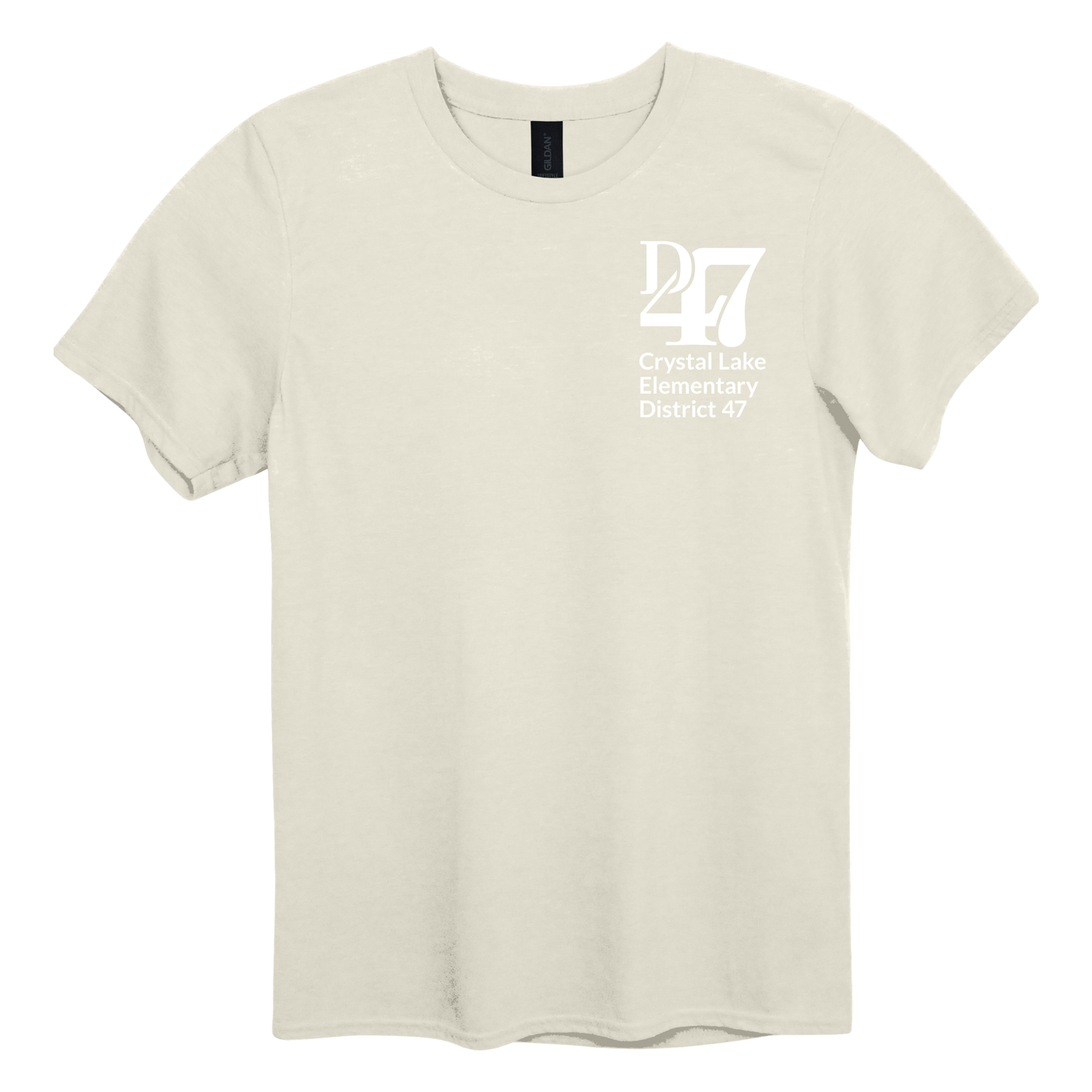 CL D47 Pocket Logo White | Short Sleeve Adult Tee