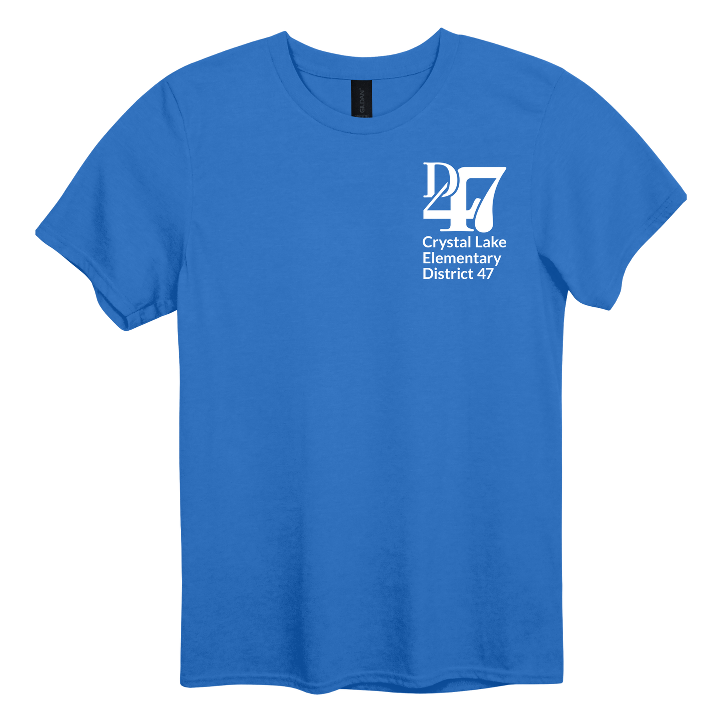 CL D47 Pocket Logo White | Short Sleeve Adult Tee