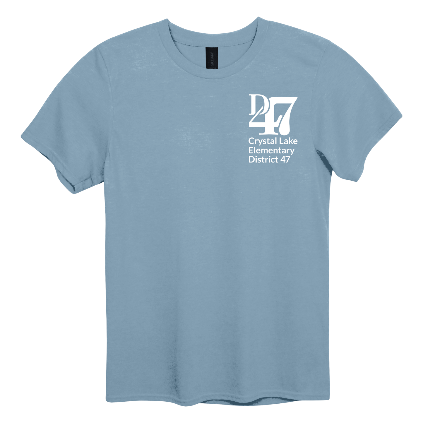 CL D47 Pocket Logo White | Short Sleeve Adult Tee
