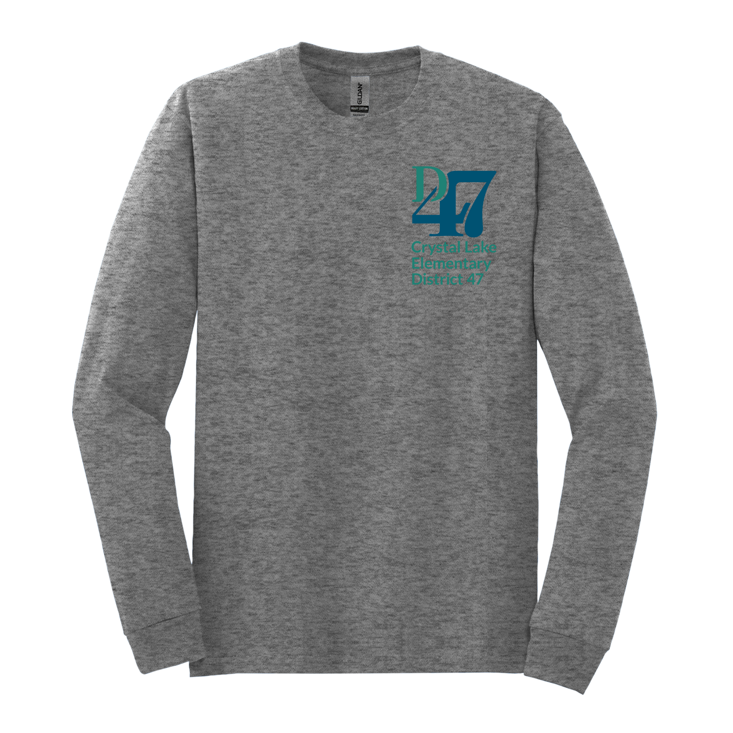 CL D47 Pocket Logo Full Color | Long Sleeve Adult Tee
