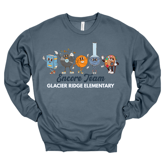 Glacier Ridge Encore Team | Adult Crewneck