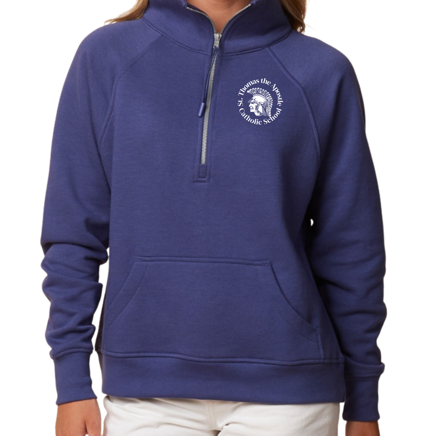 St. Thomas the Apostle | Womens Quarter Zip Fleece