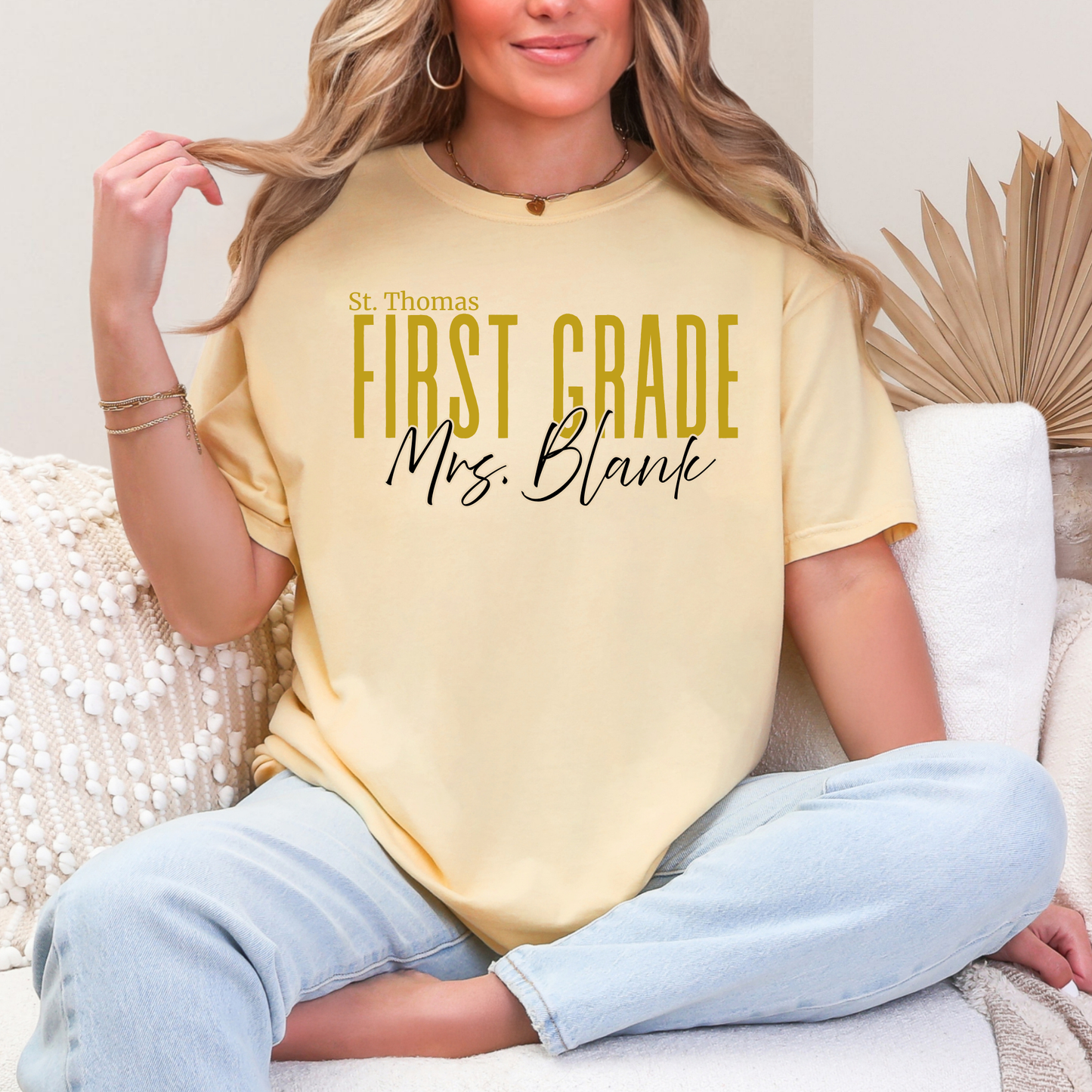 Personalized Lower Elementary Teacher | Short Sleeve Adult Tee