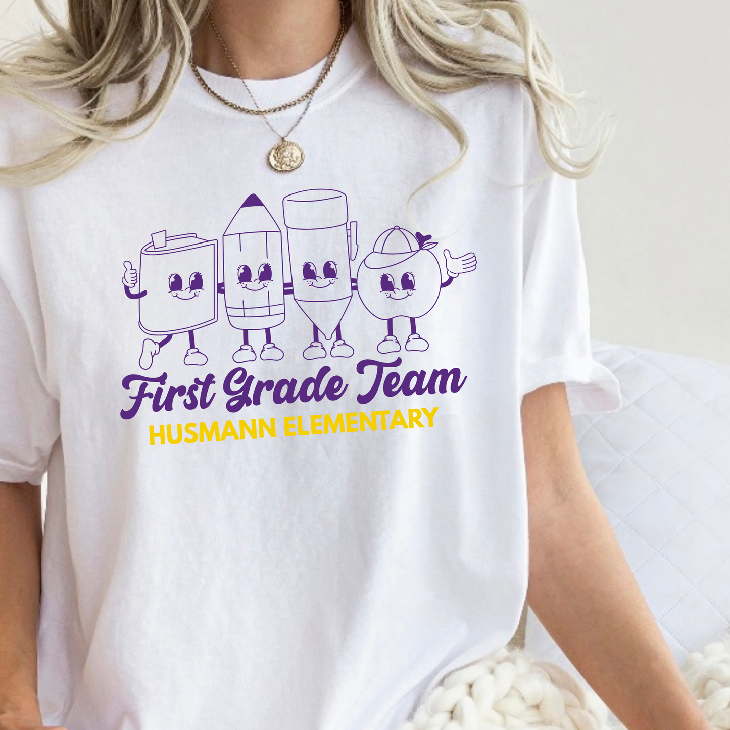 Husmann Grade Level Teams 2 | Short Sleeve Adult Tee