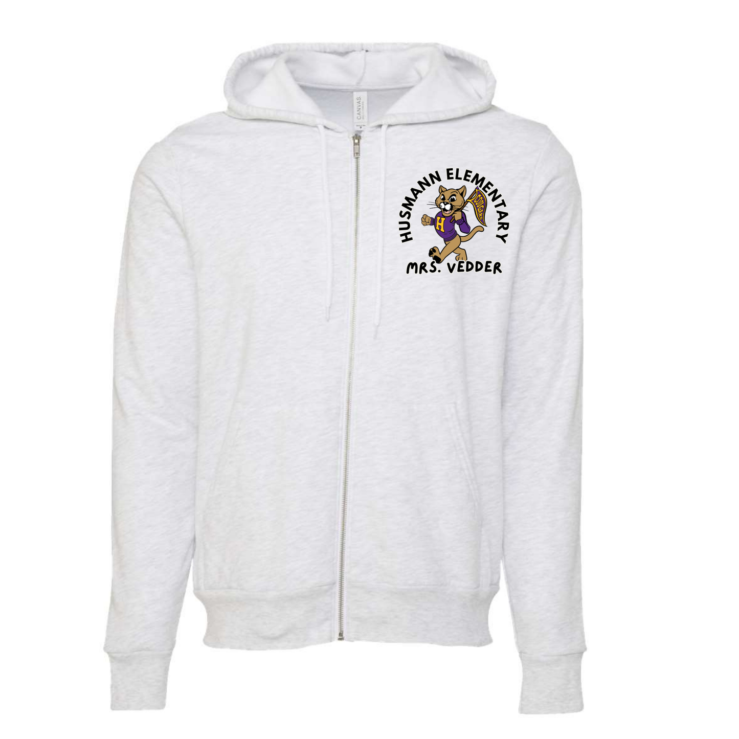Personalized Husmann Elementary | Adult Full Zip
