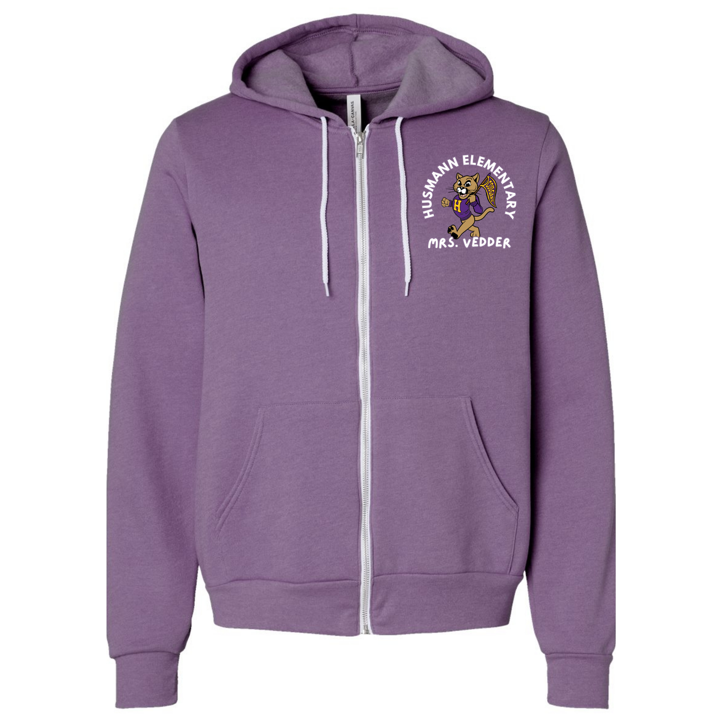 Personalized Husmann Elementary | Adult Full Zip