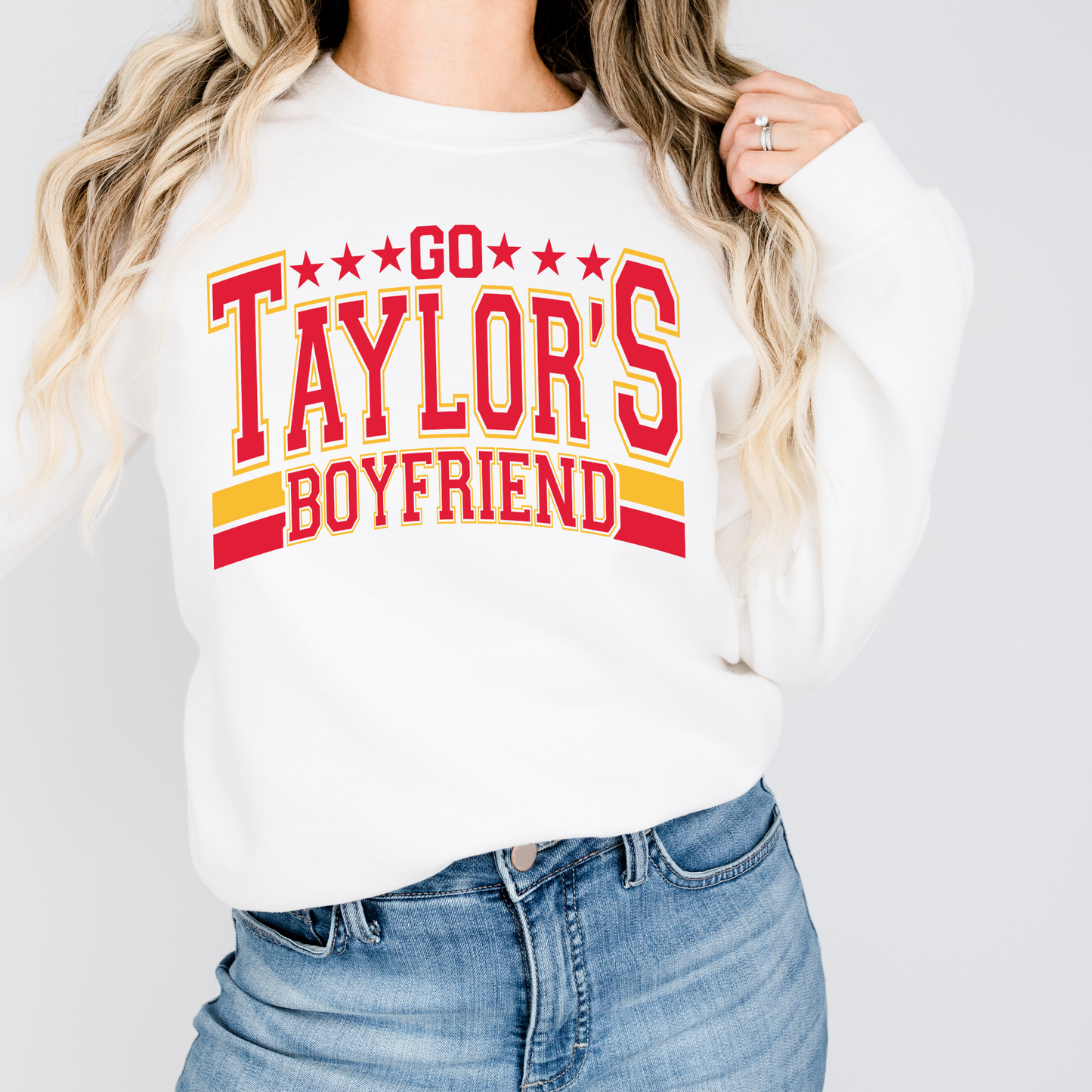 Go Taylor's Boyfriend | Fleece Crewneck
