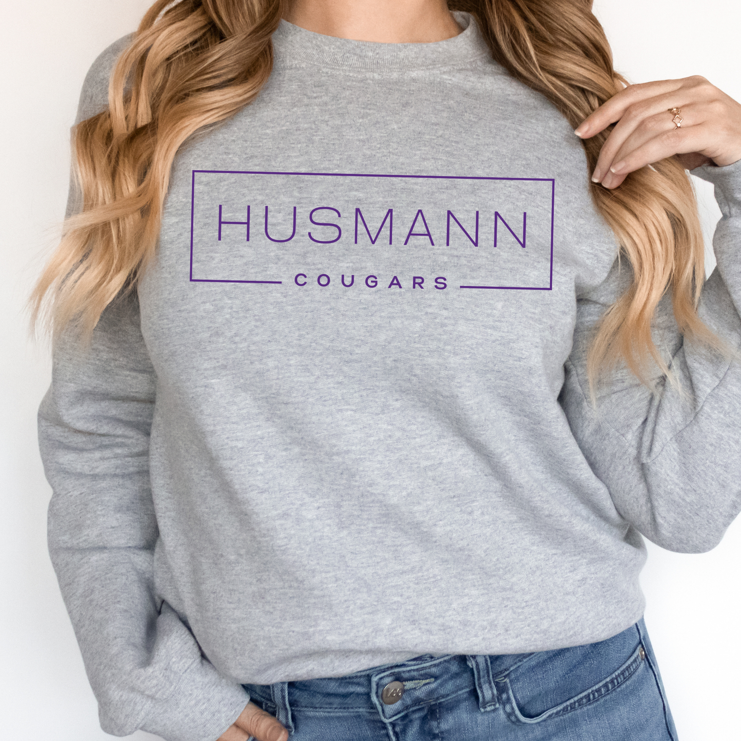 Husmann Boxed | Adult Crewneck