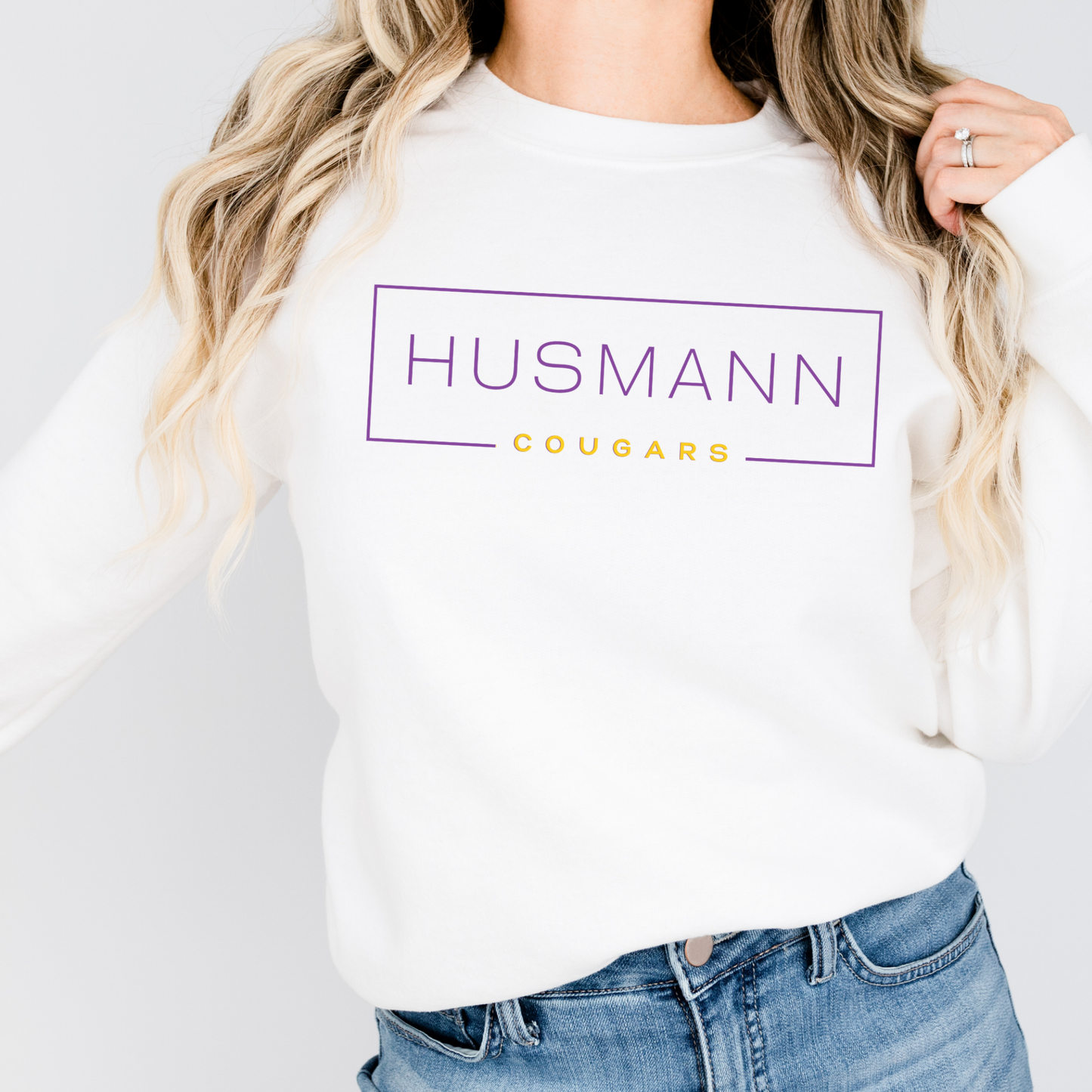 Husmann Boxed | Adult Crewneck