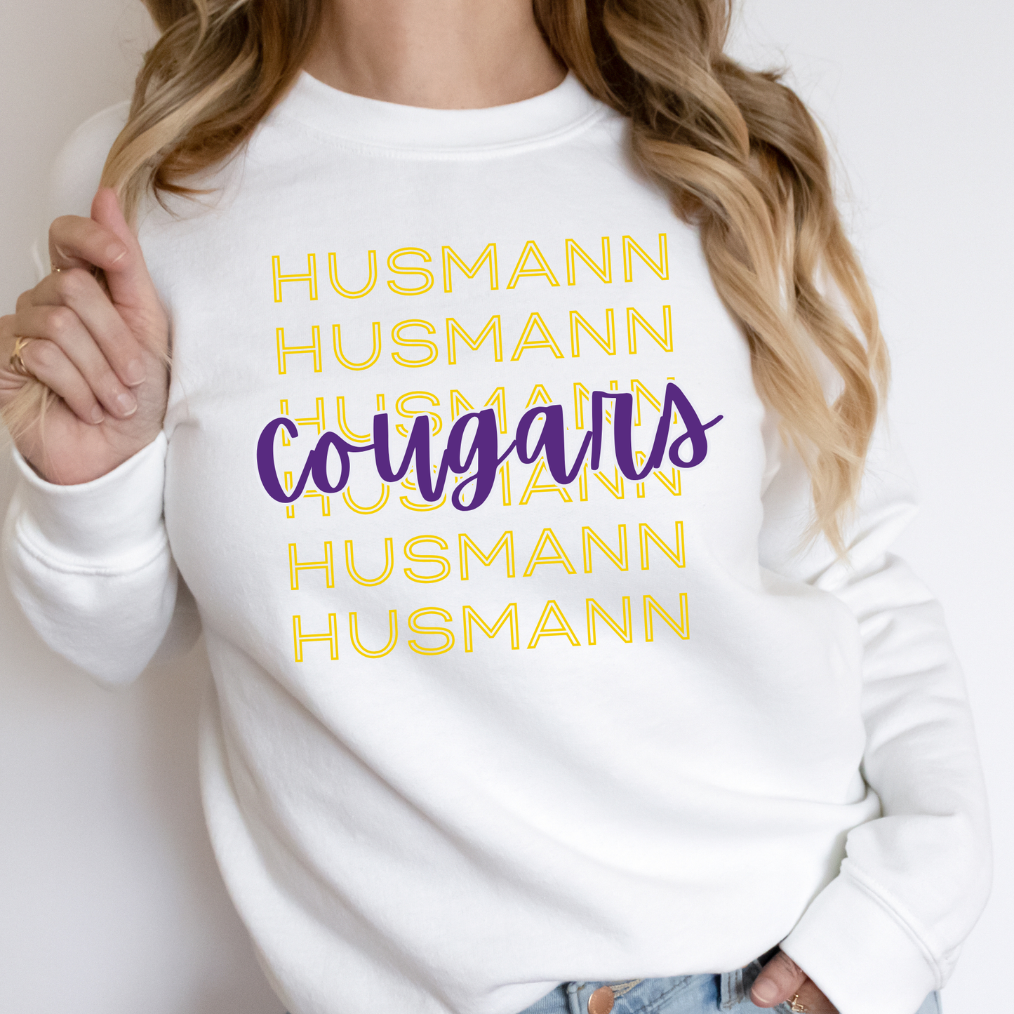 Husmann Stack | Adult Crewneck