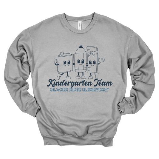 Glacier Ridge Grade Level Teams | Adult Crewneck