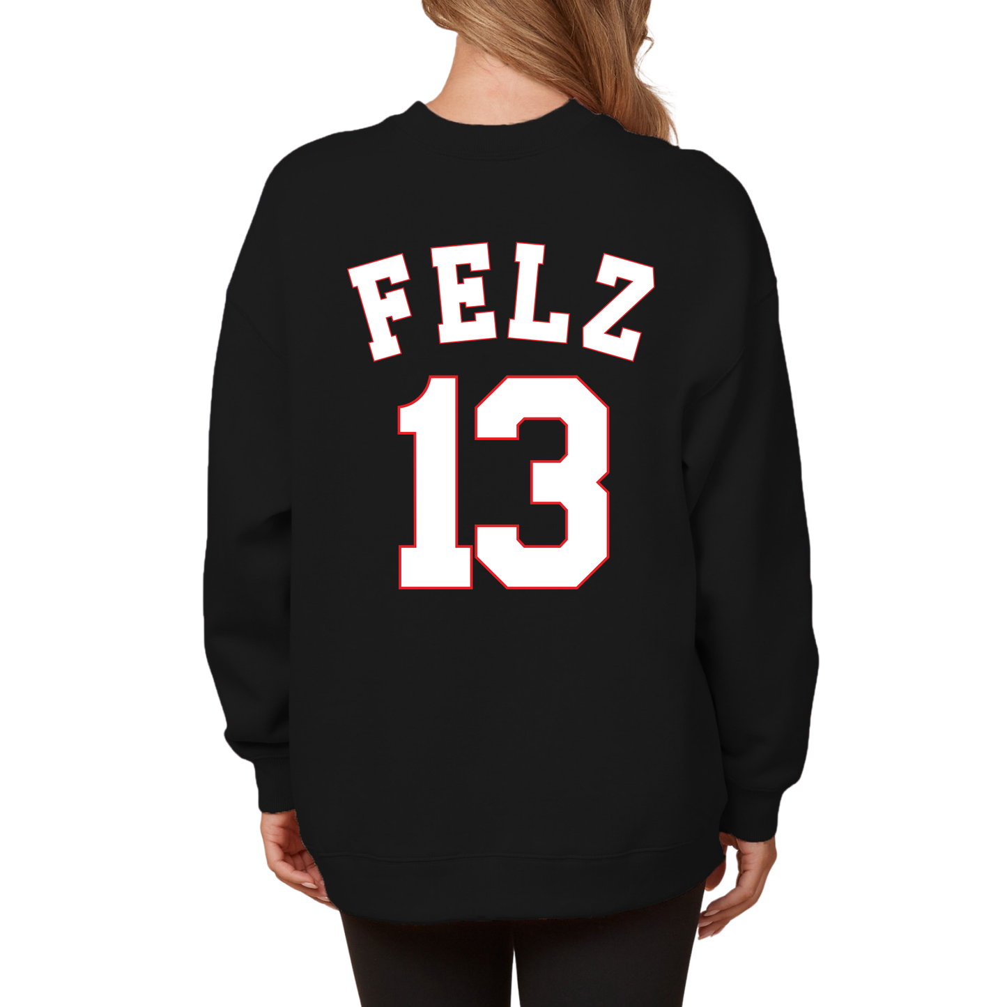 HHS Soccer Personalized | Ladies Oversized Crewneck