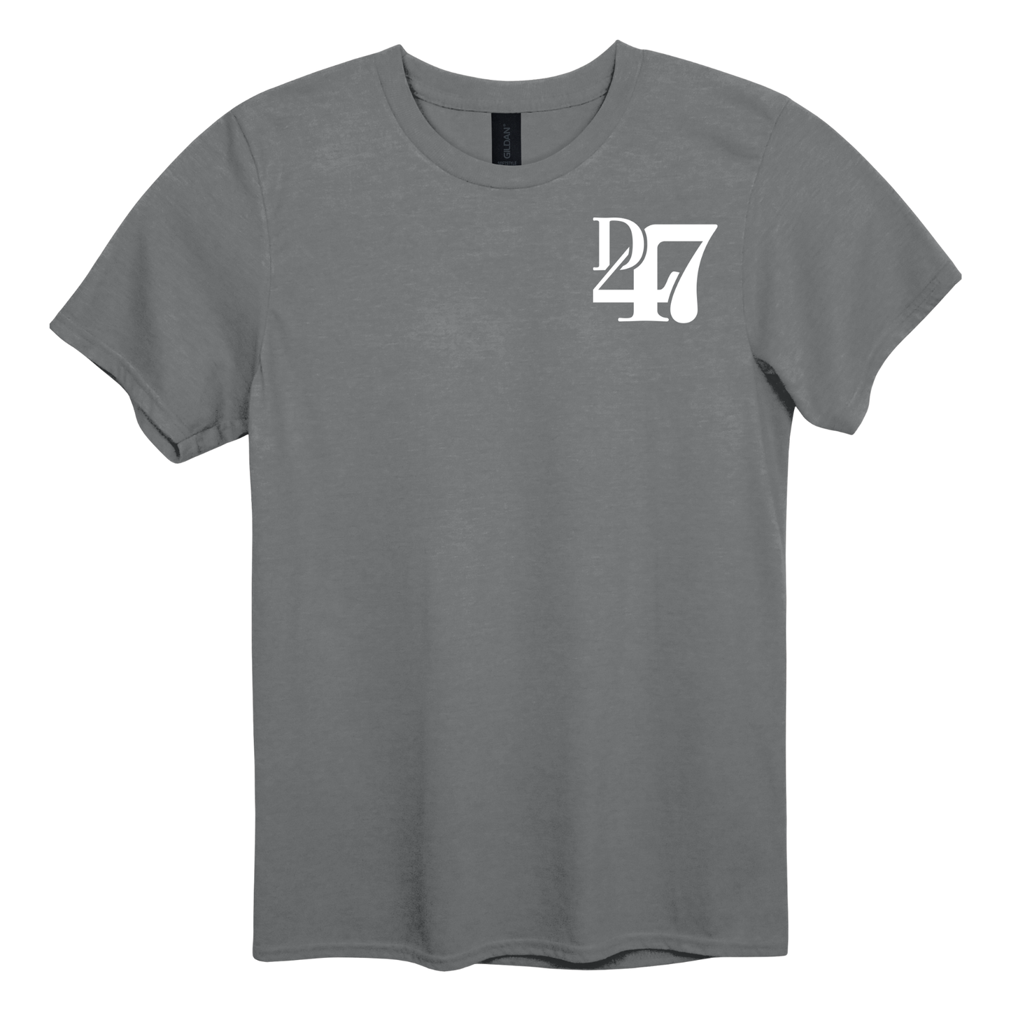 D47 Logo White | Short Sleeve Adult Tee