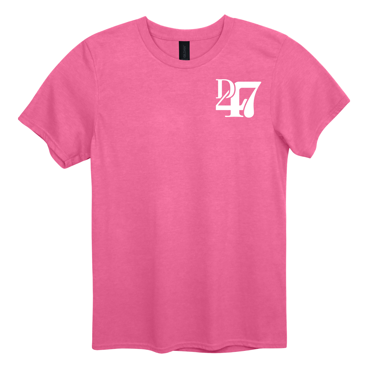 D47 Logo White | Short Sleeve Adult Tee