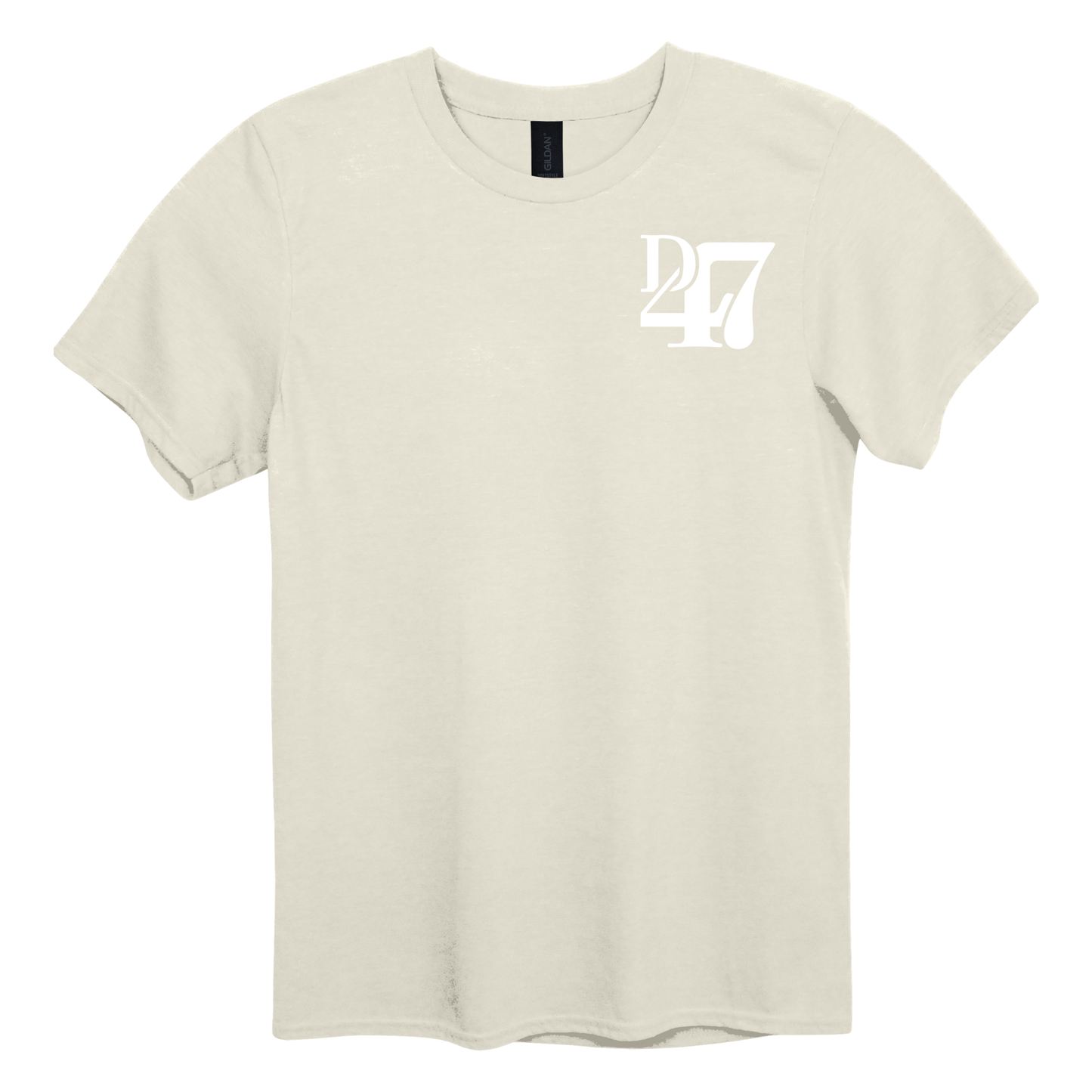 D47 Logo White | Short Sleeve Adult Tee