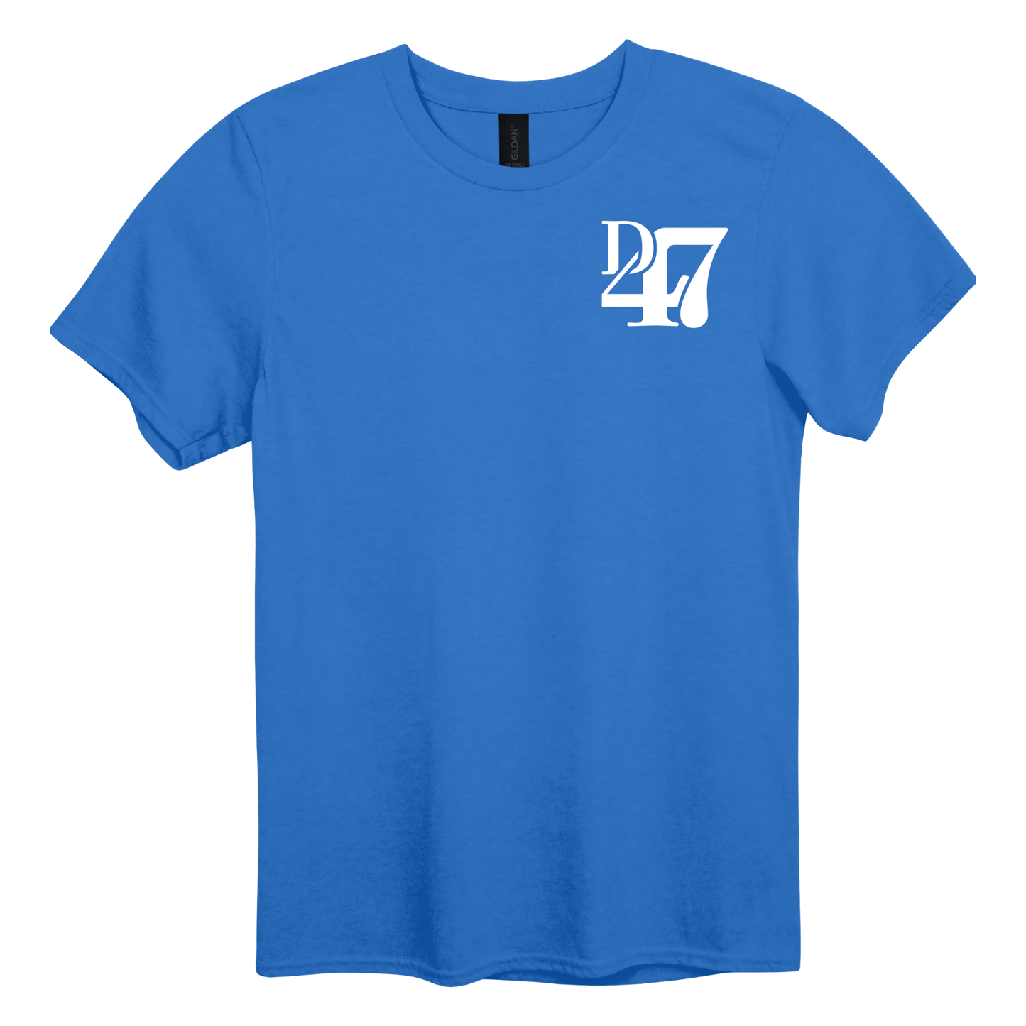 D47 Logo White | Short Sleeve Adult Tee