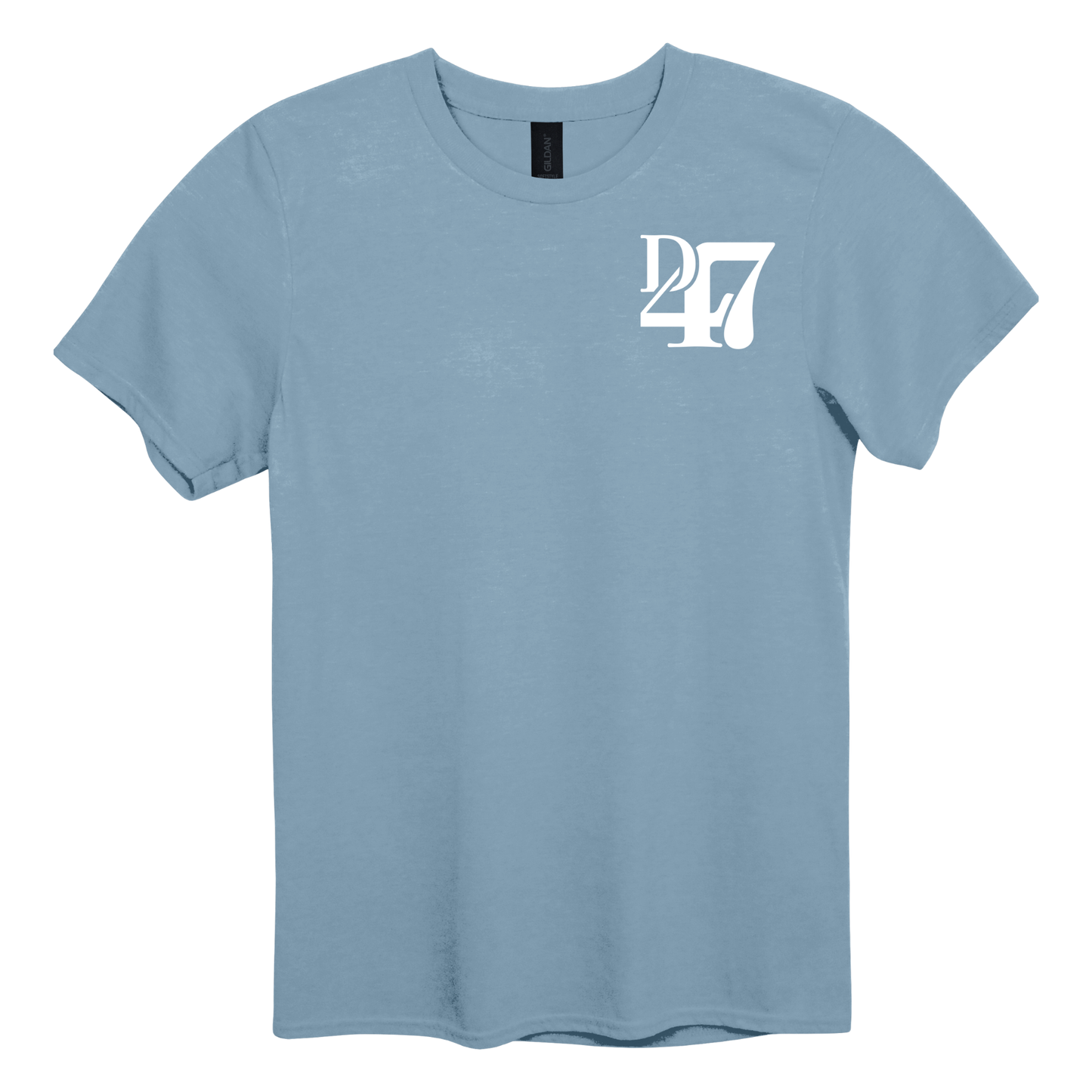 D47 Logo White | Short Sleeve Adult Tee