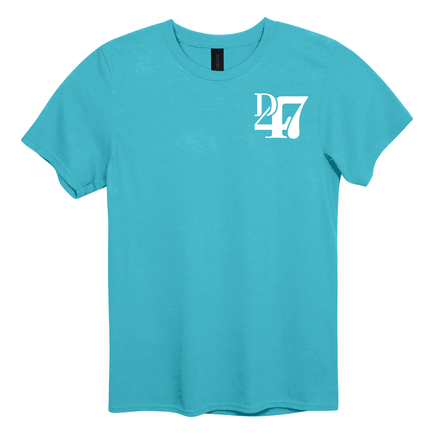 D47 Logo White | Short Sleeve Adult Tee