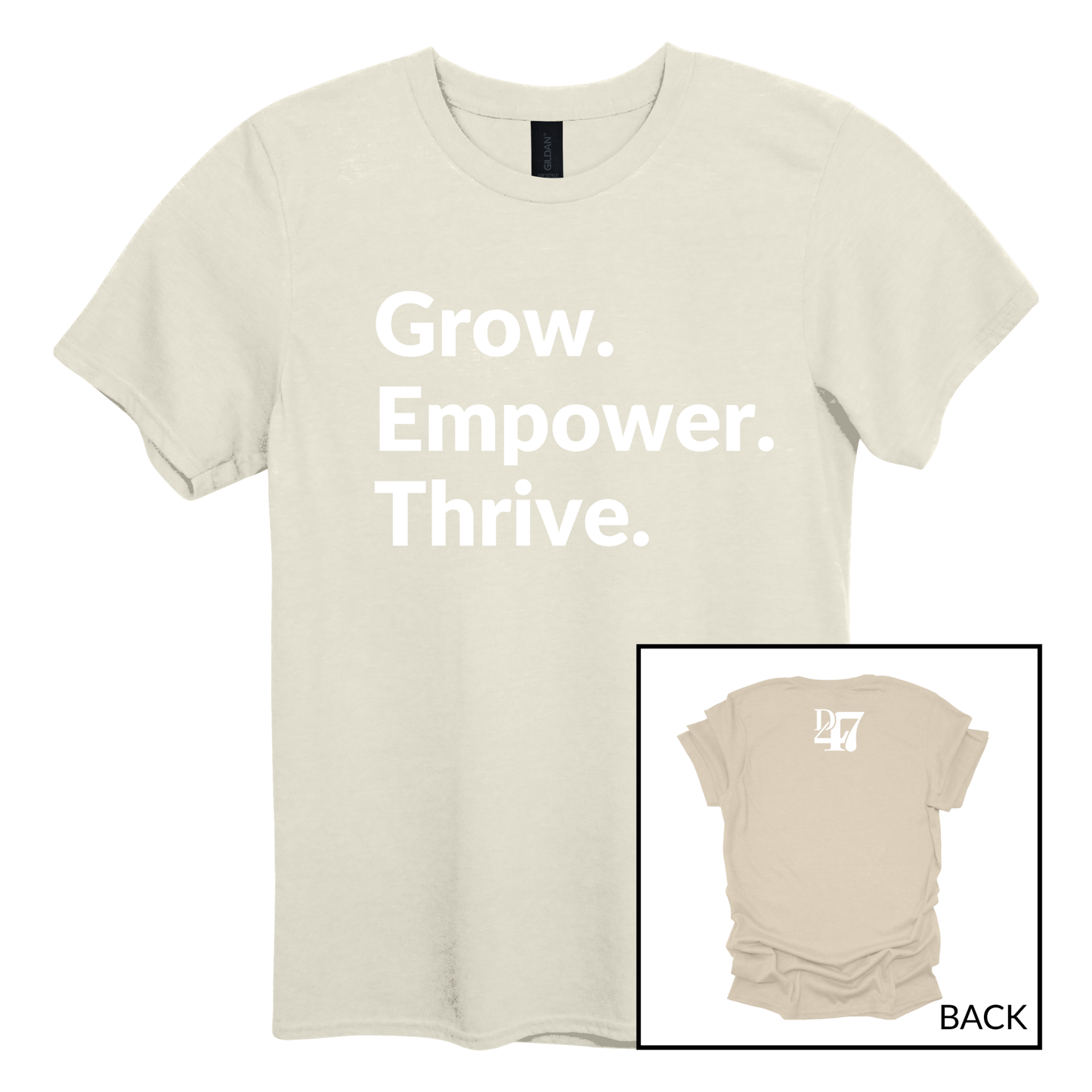 Mission Statement White | Short Sleeve Adult Tee