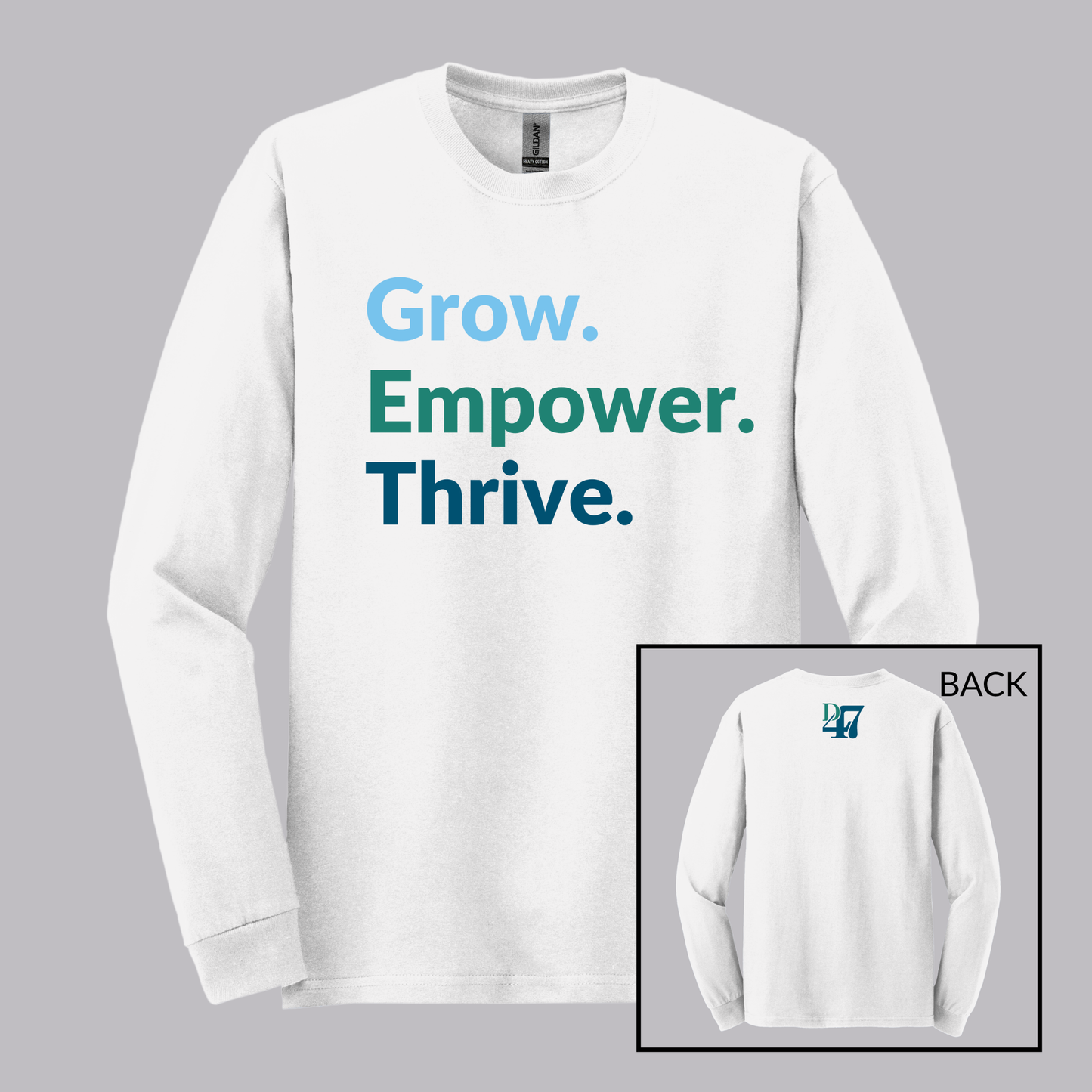 Mission Statement Full Color | Long Sleeve Adult Tee