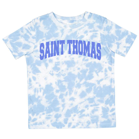 NEW! St. Thomas Varsity Tie-Dye | Short Sleeve Toddler Tee