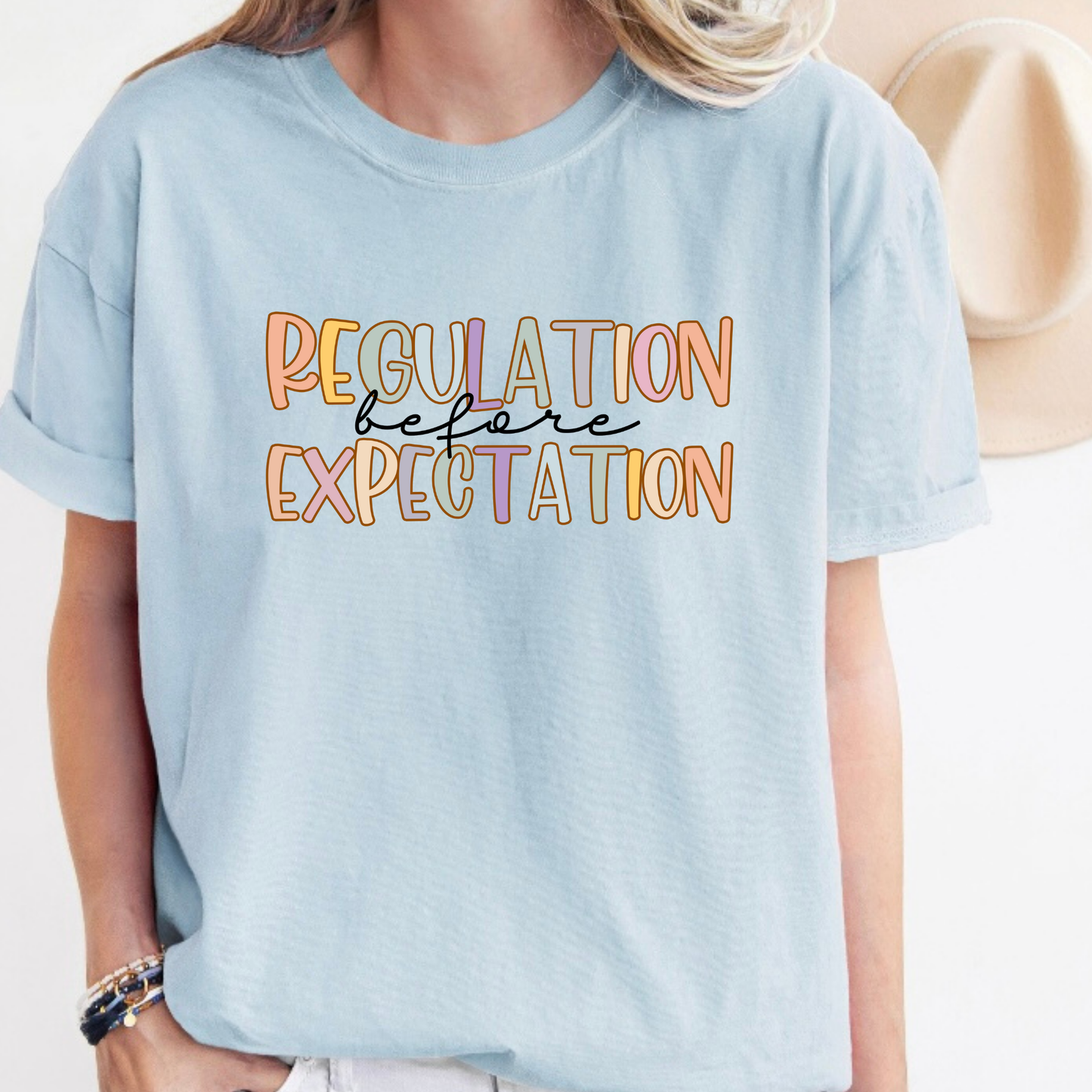 Regulation Before Expectation | Short Sleeve Adult Tee