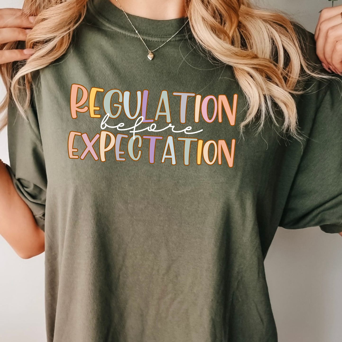 Regulation Before Expectation | Short Sleeve Adult Tee