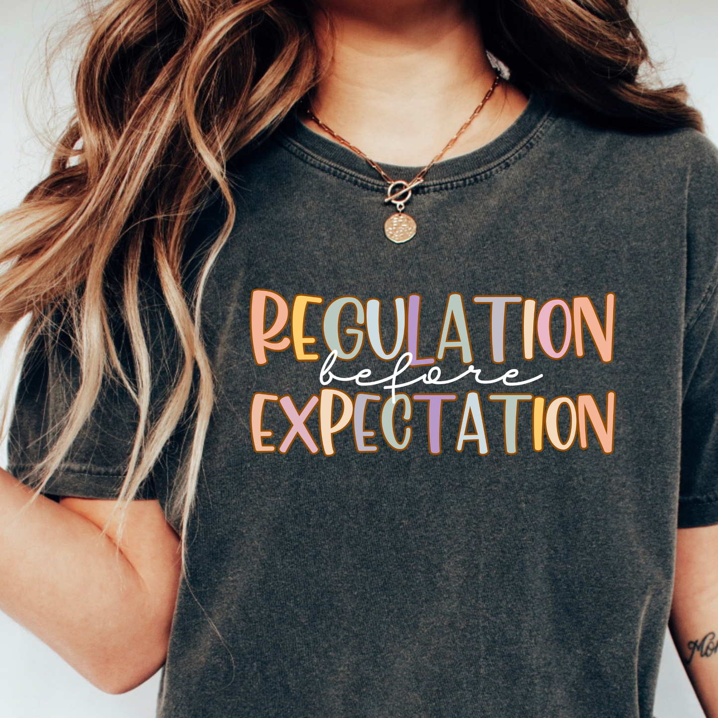 Regulation Before Expectation | Short Sleeve Adult Tee