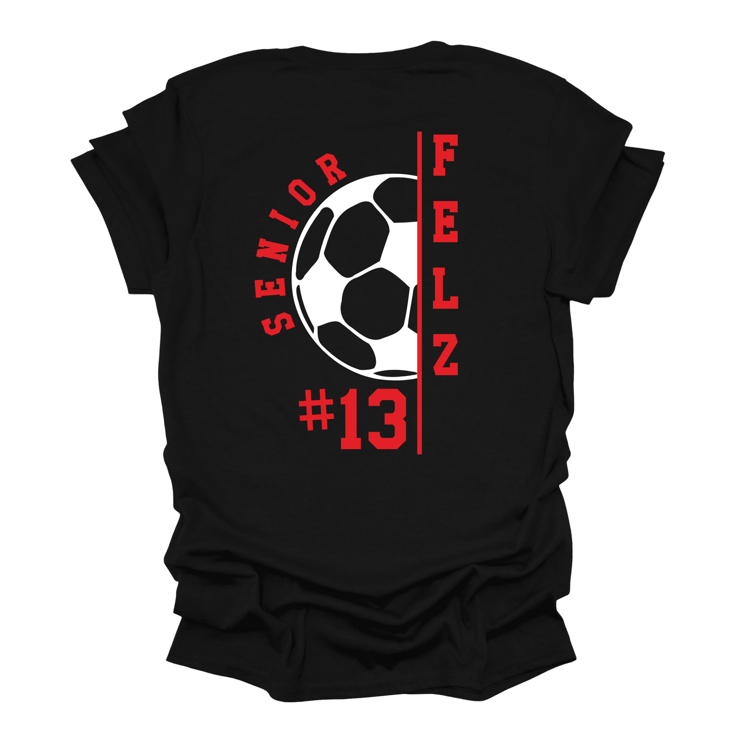 Senior HHS Soccer Personalized | Short Sleeve Adult Tee