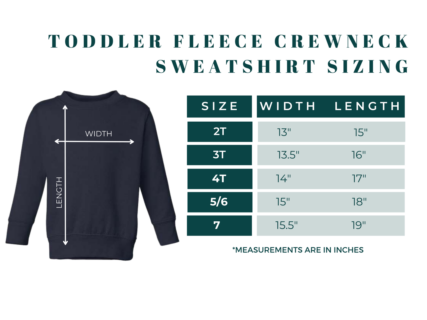 NEW! Little Saints Preschool | Toddler Crewneck Sweatshirt