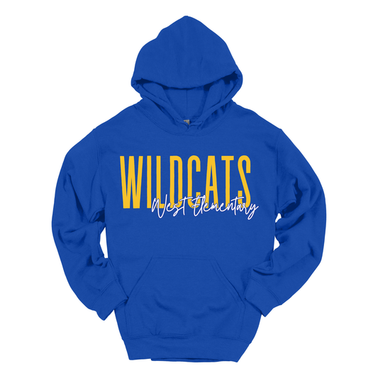 West Wilcats | Youth Hooded Sweatshirt