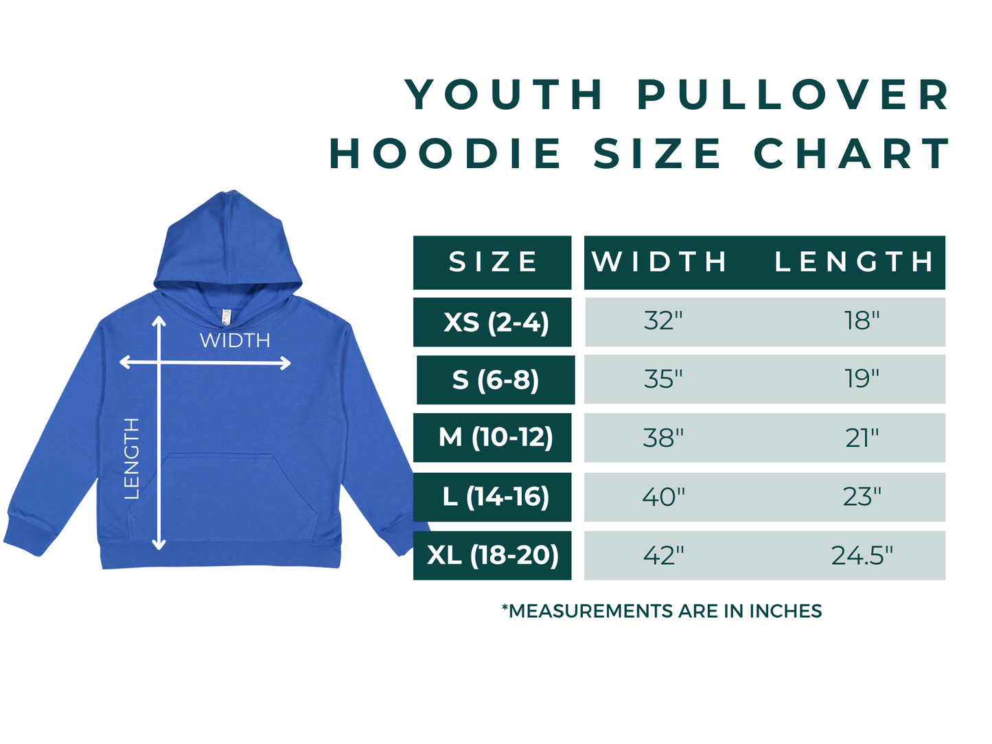 Balance Round Motto | Youth Hooded Sweatshirt