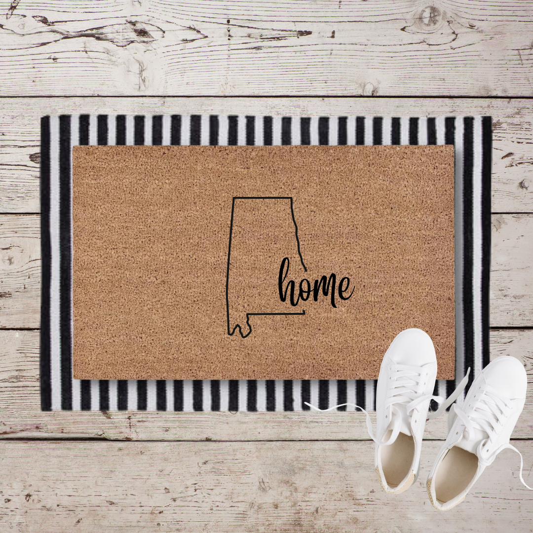 Alabama State | Custom Doormat
