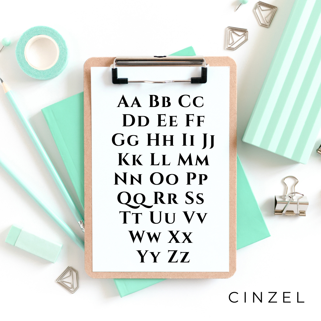 Cinzel Monogram | Custom Doormat