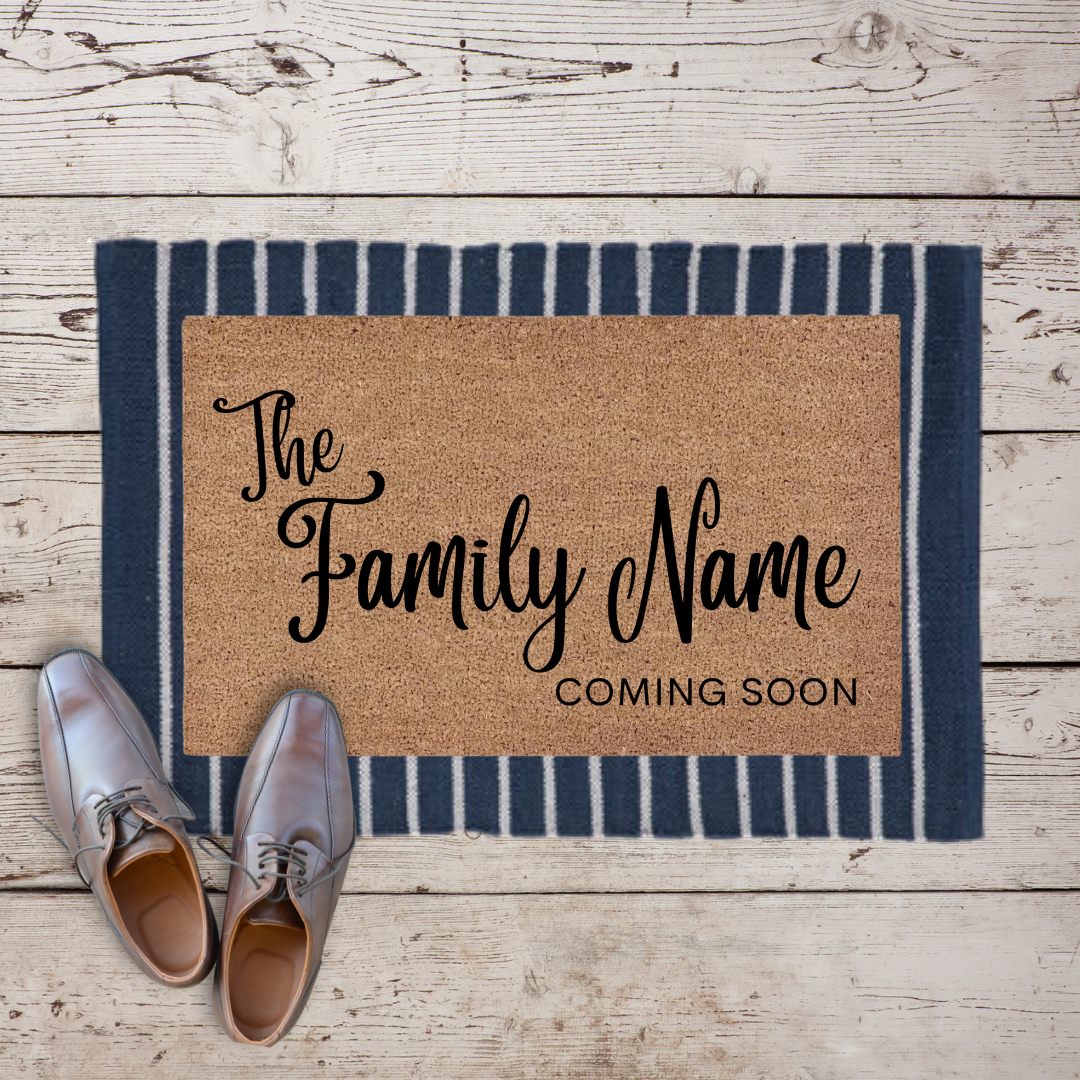 Coming Soon | Custom Doormat