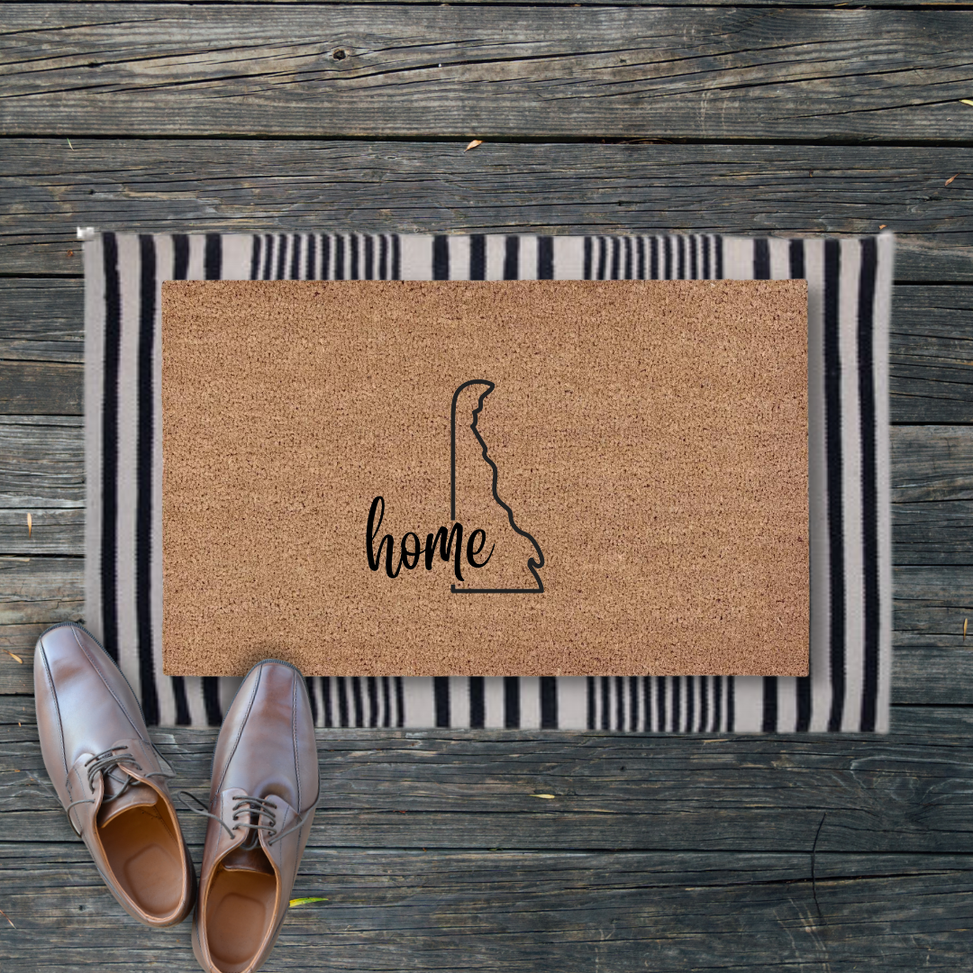 Delaware State | Custom Doormat