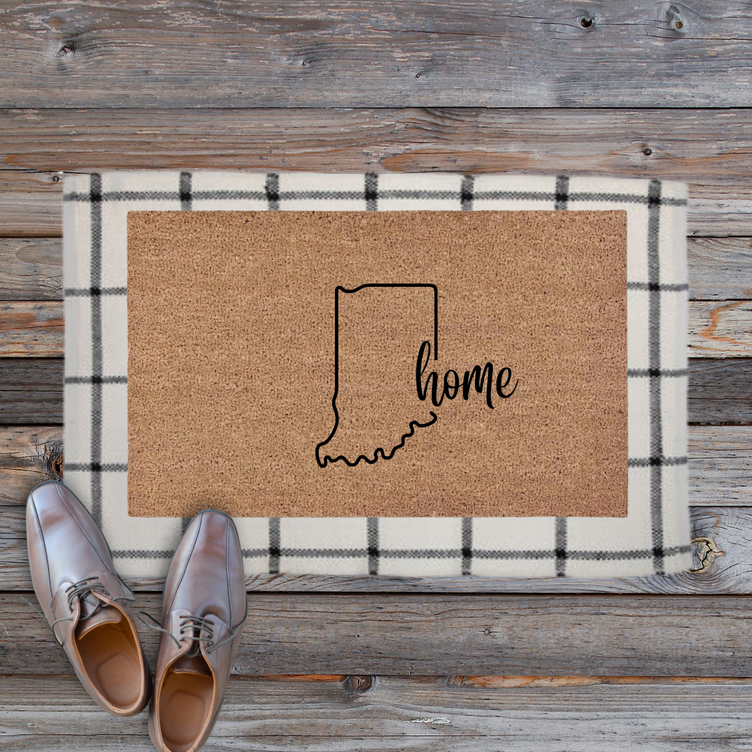 Indiana State | Custom Doormat