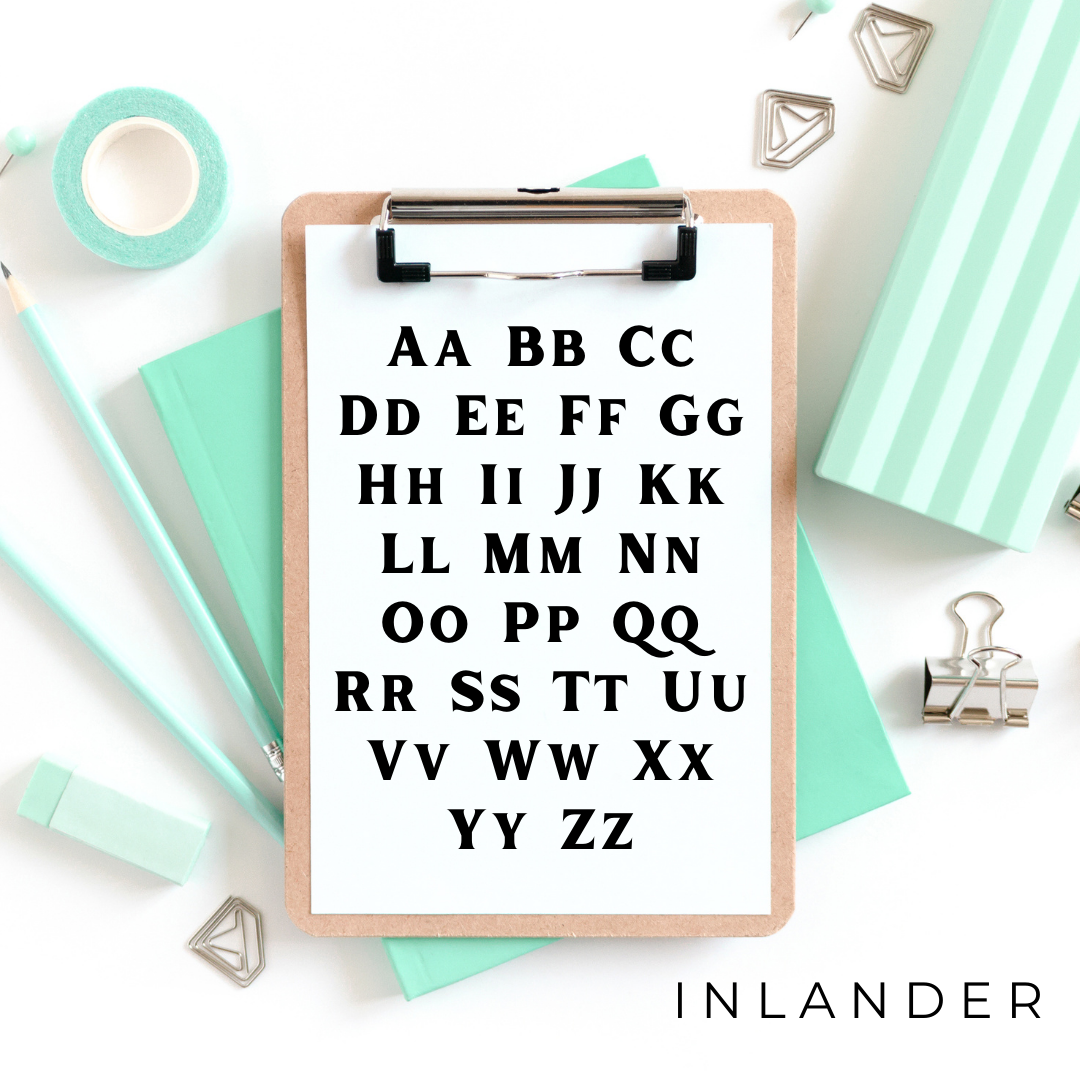 Inlander Monogram | Custom Doormat