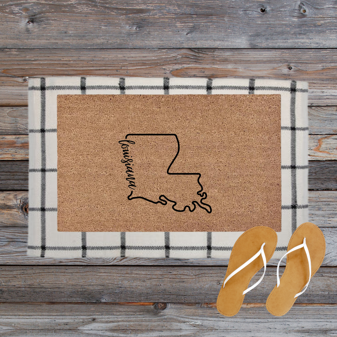 Louisiana State | Custom Doormat