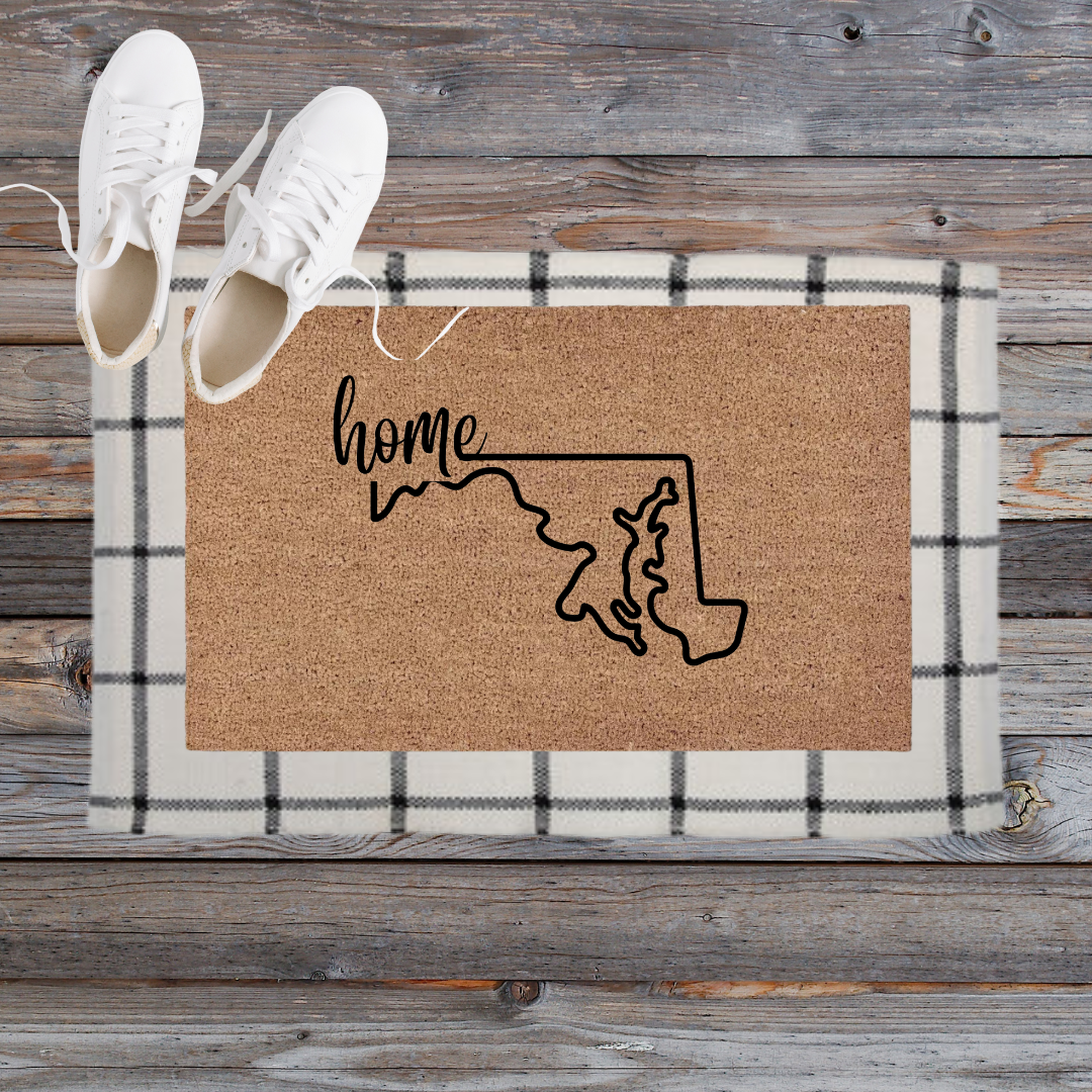 Maryland State | Custom Doormat