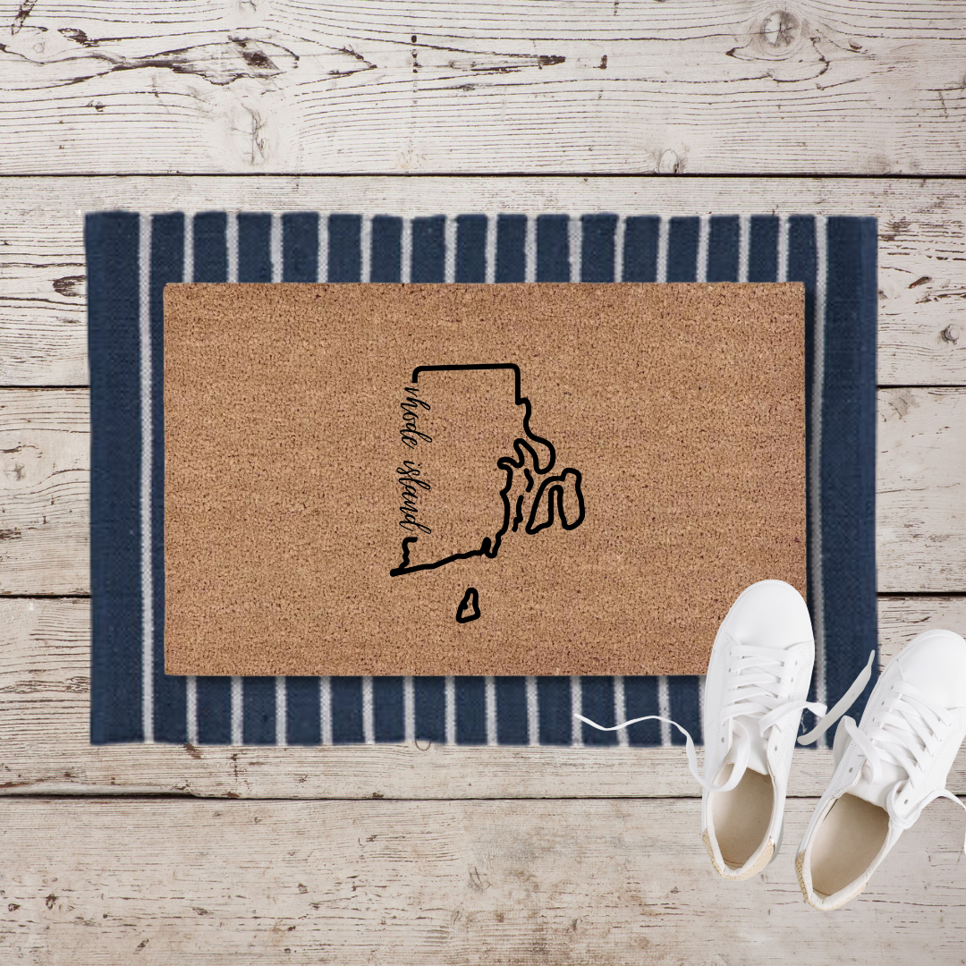 Rhode Island State | Custom Doormat