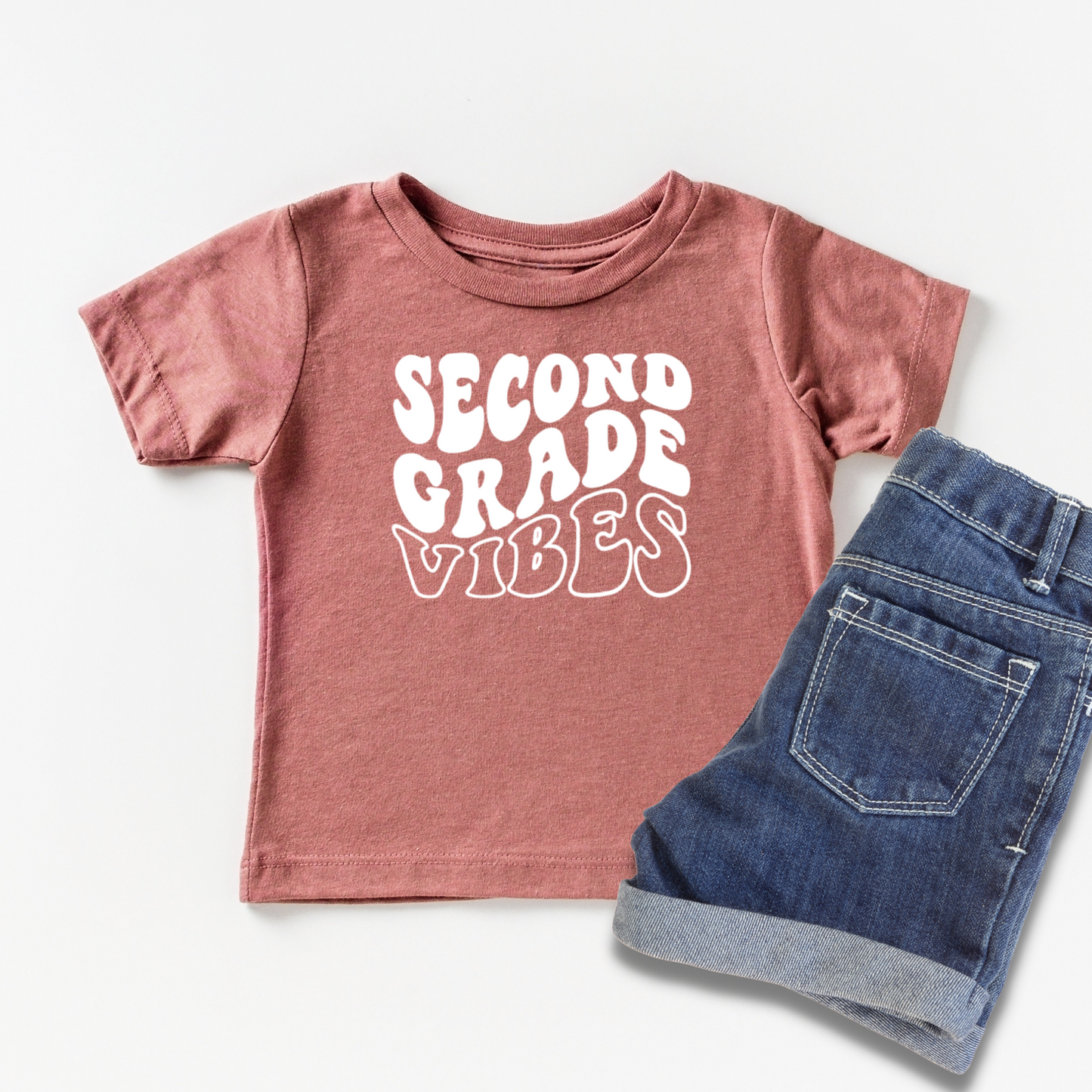 Second Grade Vibes | Short Sleeve Youth Tee