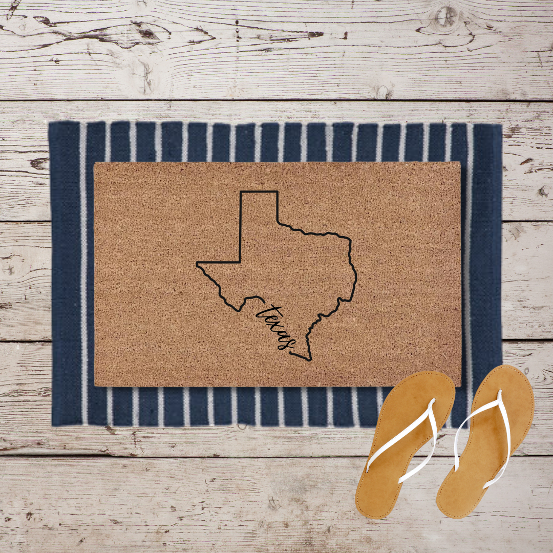 Texas State | Custom Doormat