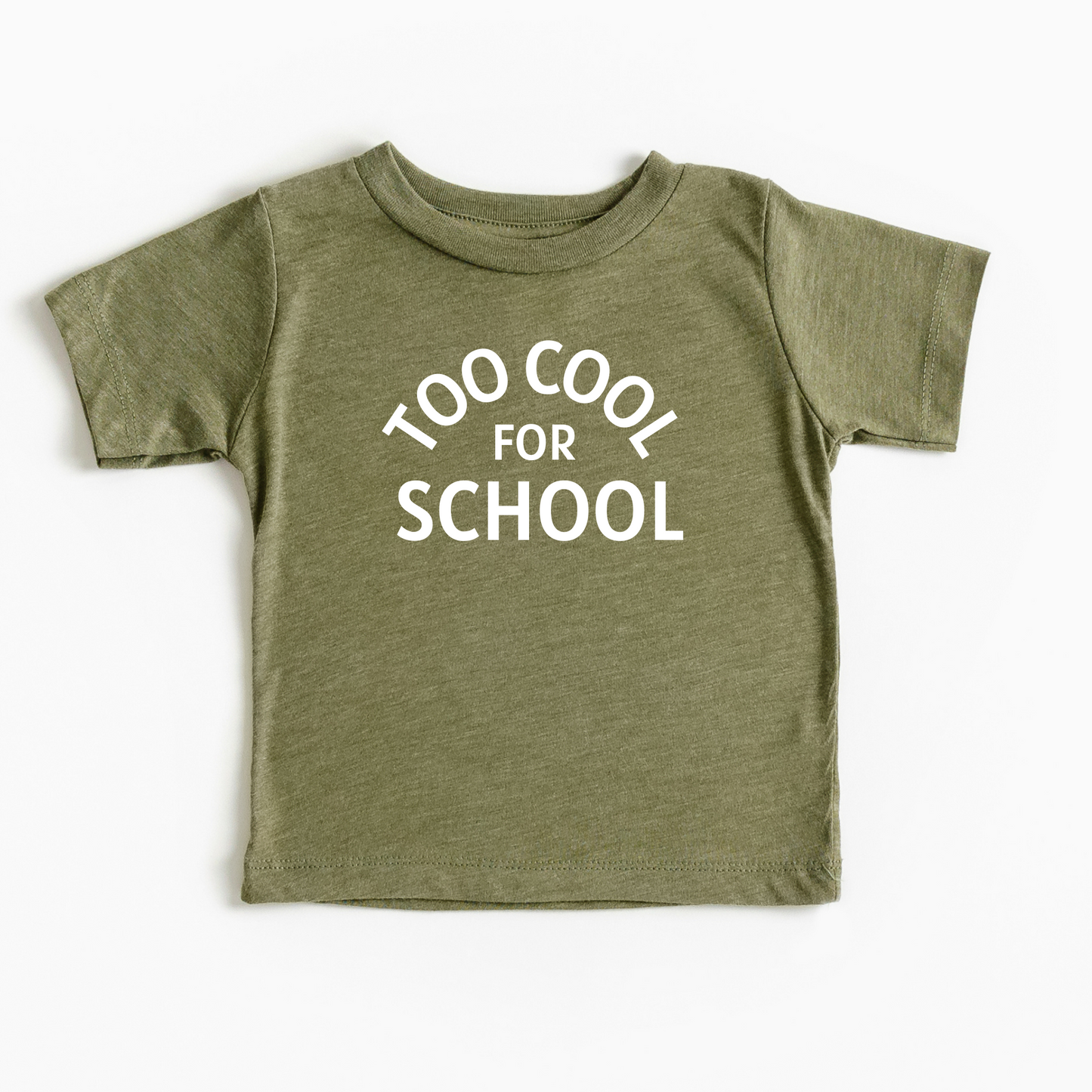 Too Cool for School | Short Sleeve Youth Tee